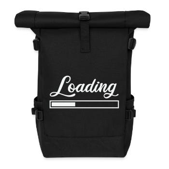 Loading - Roll Top Backpack - black - Front