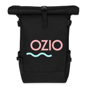 OZIO - Roll Top Backpack - black - Front