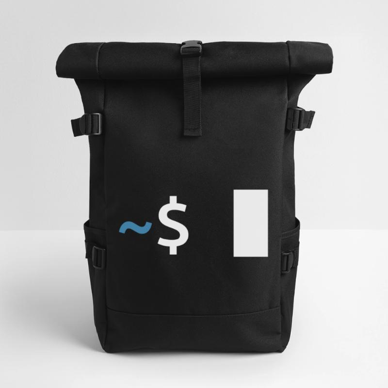 Linux Shell Command Rolltop Rucksack