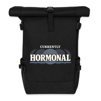 Perimenopause Humor Perimenopause - Rolltop Rucksack - Schwarz - Vorne
