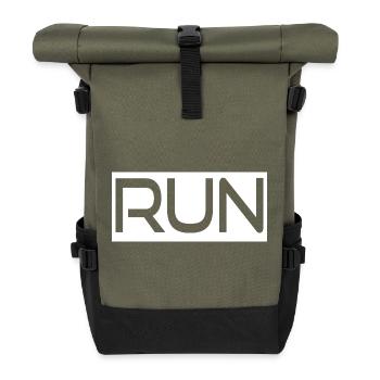 Laufen - Rolltop Rucksack - Olive/Schwarz - Vorne