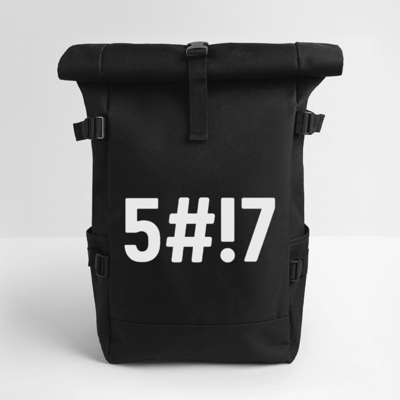 Shit Coded Roll Top Backpack