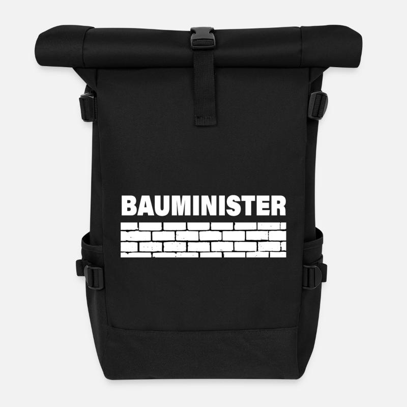 BAUMINISTER - Rolltop Rucksack - Schwarz