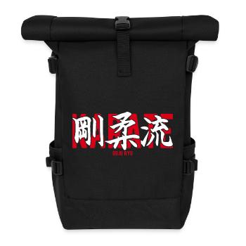 Goju Ryu Karate Martial Arts Dojo Kanji Japan - Roll Top Backpack - black - Front