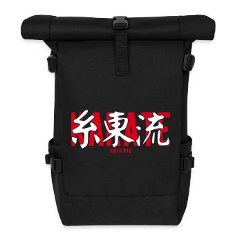 Shito Ryu Karate Martial Arts Dojo Kanji Japon - Sac à dos roll top - noir - Devant