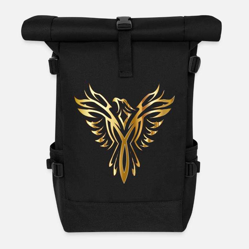 Phoenix - Sac à dos roll top - noir
