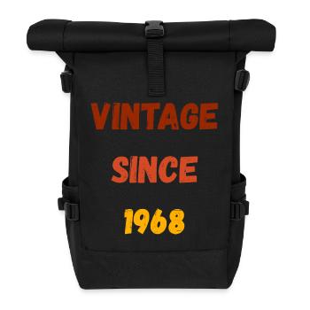 Anniversaire 1968 - Millésime depuis 1968 - Sac à dos roll top - noir - Devant