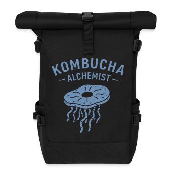 Fermentation minimaliste du kombucha Alchemist - Sac à dos roll top - noir - Devant