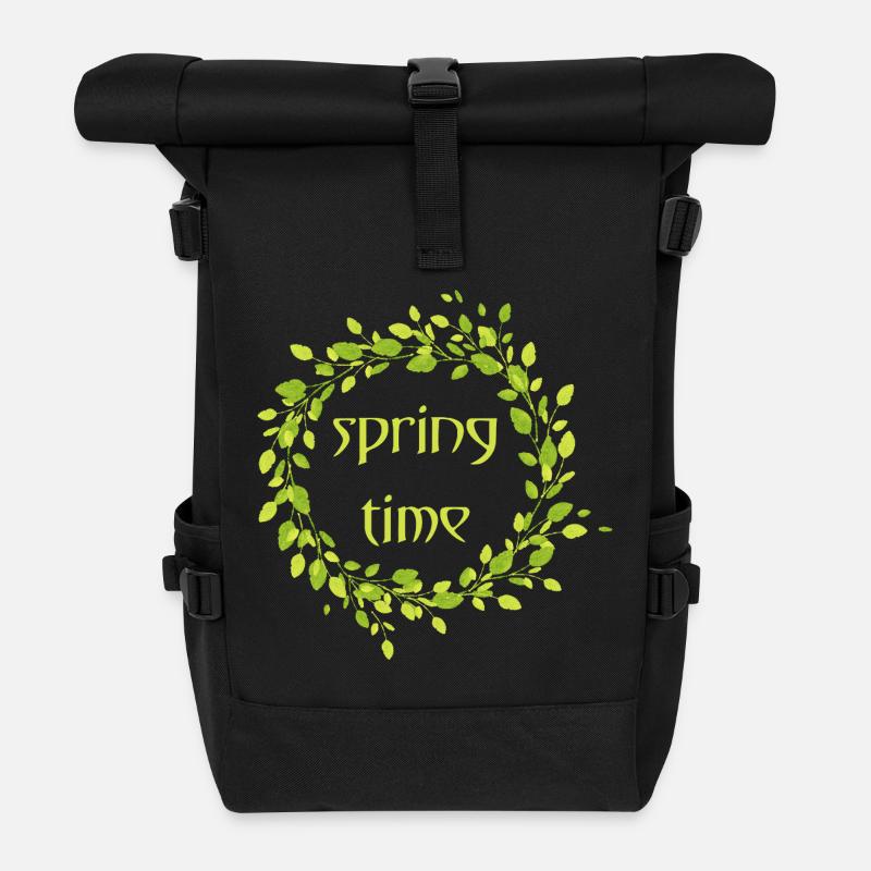 Source - Sac à dos roll top - noir