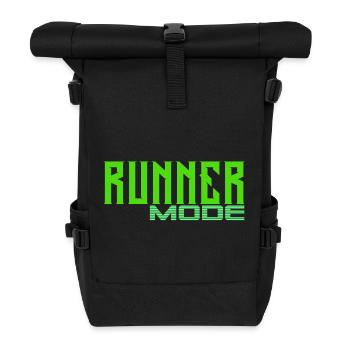 Coureur - Sac à dos roll top - noir - Devant