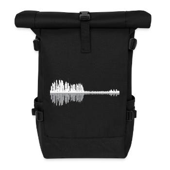 Urban Guitar Skyline - Roll Top Backpack - black - Front