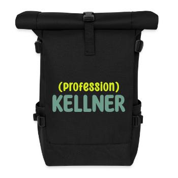 Waiter - Roll Top Backpack - black - Front
