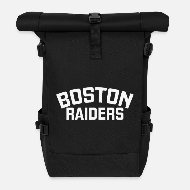 Boston Raiders - Rolltop Rucksack - Schwarz