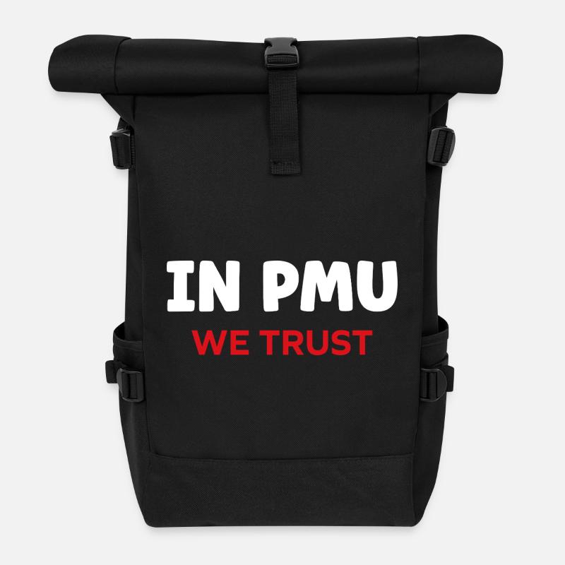 Pmu - Rolltop Rucksack - Schwarz