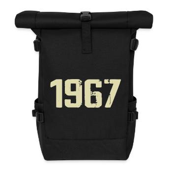 Jubilee 1967 - Roll Top Backpack - black - Front