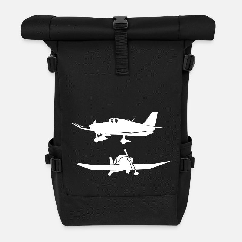 Robin - Rolltop Rucksack - Schwarz