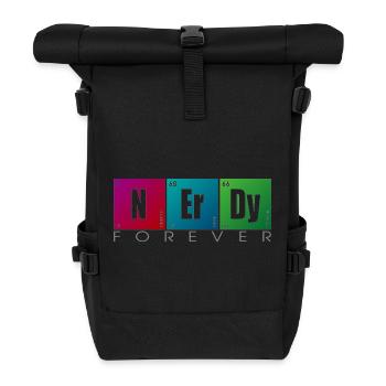 NERDY forever - NERDY Elements - Roll Top Backpack - black - Front