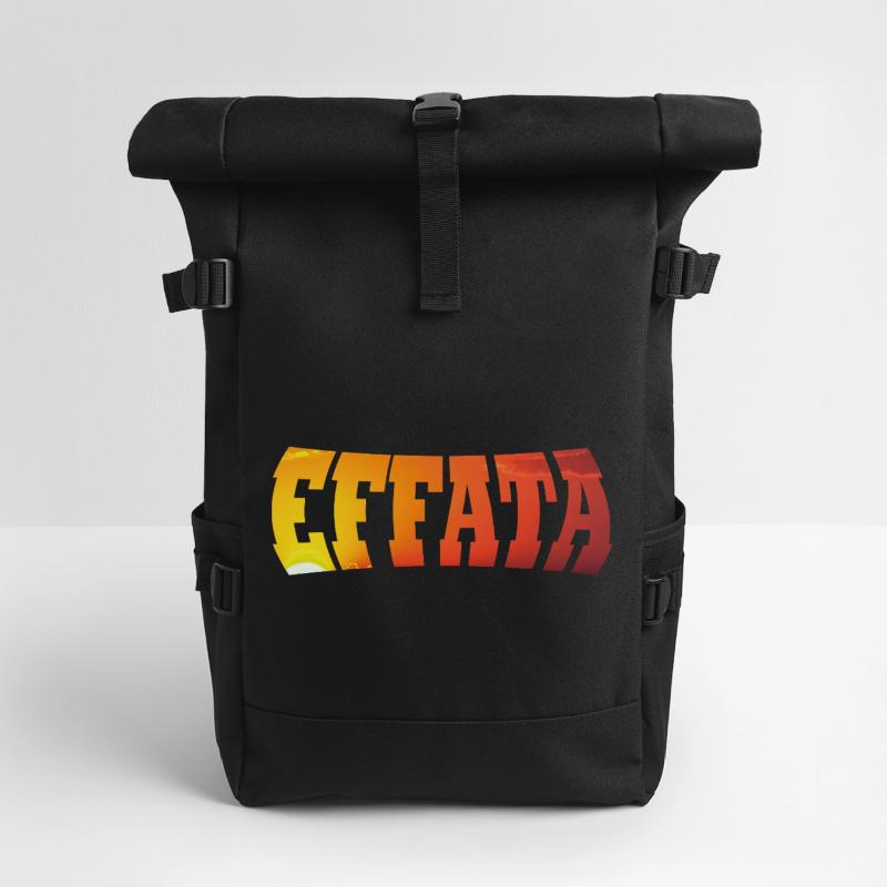 EFFATA Roll Top Backpack