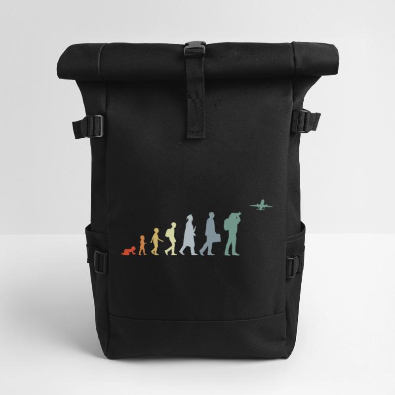 Flugzeugbeobachter Evolution Rolltop Rucksack