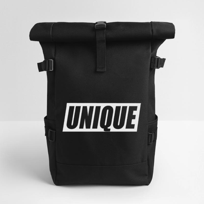 unique, unique, unique valeur de soi unique Sac à dos roll top