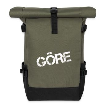 GÖRE - Rolltop Rucksack - Olive/Schwarz - Vorne