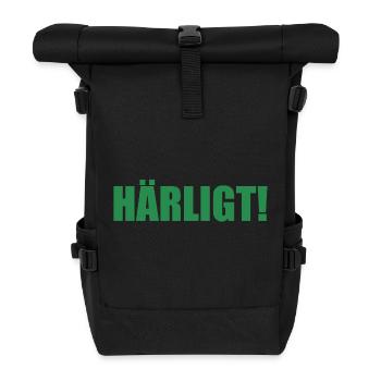 Vert-noir de Göteborg - Sac à dos roll top - noir - Devant
