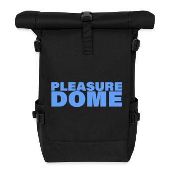PLEASURE DOME - Rolltop Rucksack - Schwarz - Vorne