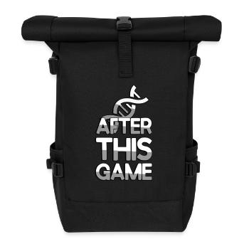 AFTER THIS GAME + DNA - Gaming - Roll Top Backpack - black - Front