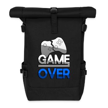 GAME OVER (Bleu) + Contrôleur - Jeux - Sac à dos roll top - noir - Devant