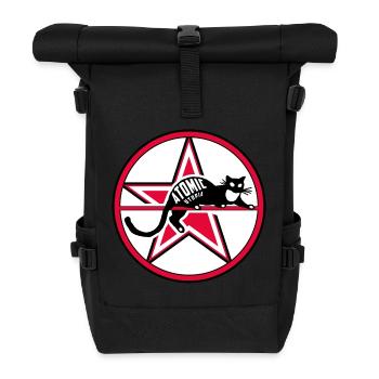 Atomic Utopia - Cat Star - Roll Top Backpack - black - Front