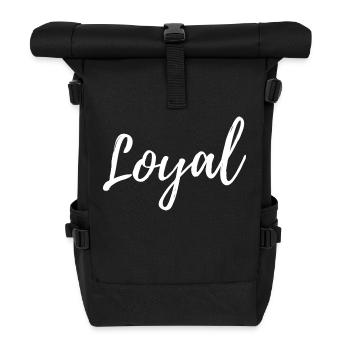Loyal Loyalty - Roll Top Backpack - black - Front