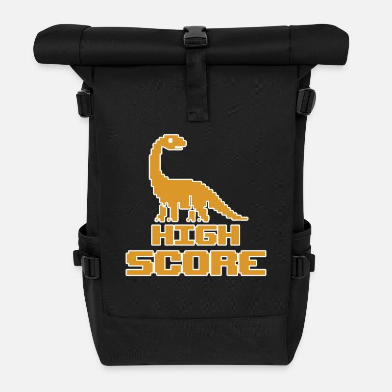 NOTE ÉLEVÉE - Sac à dos roll top - noir