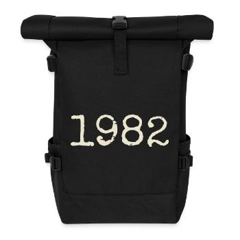 Geburtstagsgeschenk 1982 – Großartig seit 1982 - Rolltop Rucksack - Schwarz - Vorne