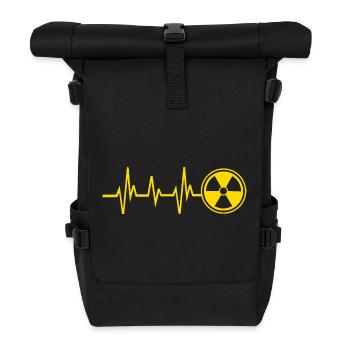 X-ray technician - Roll Top Backpack - black - Front