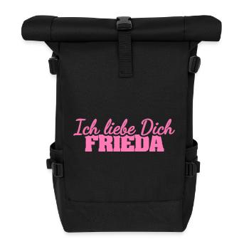 Dear Fri - Roll Top Backpack - black - Front