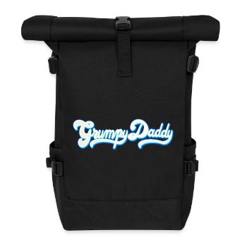Scénario de Grumpy Daddy - Couleur « Crème fouettée » - Sac à dos roll top - noir - Devant