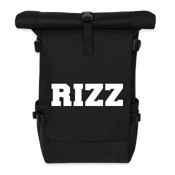 Rizz - Sac à dos roll top - noir - Devant
