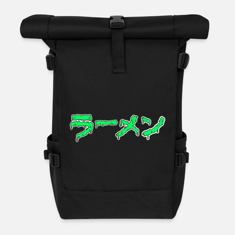 Dripping Ramen - Rolltop Rucksack - Schwarz