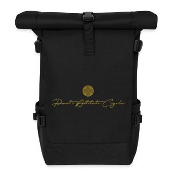 1st. Collection - Rolltop Rucksack - Schwarz - Vorne