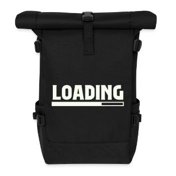 Loading - Roll Top Backpack - black - Front