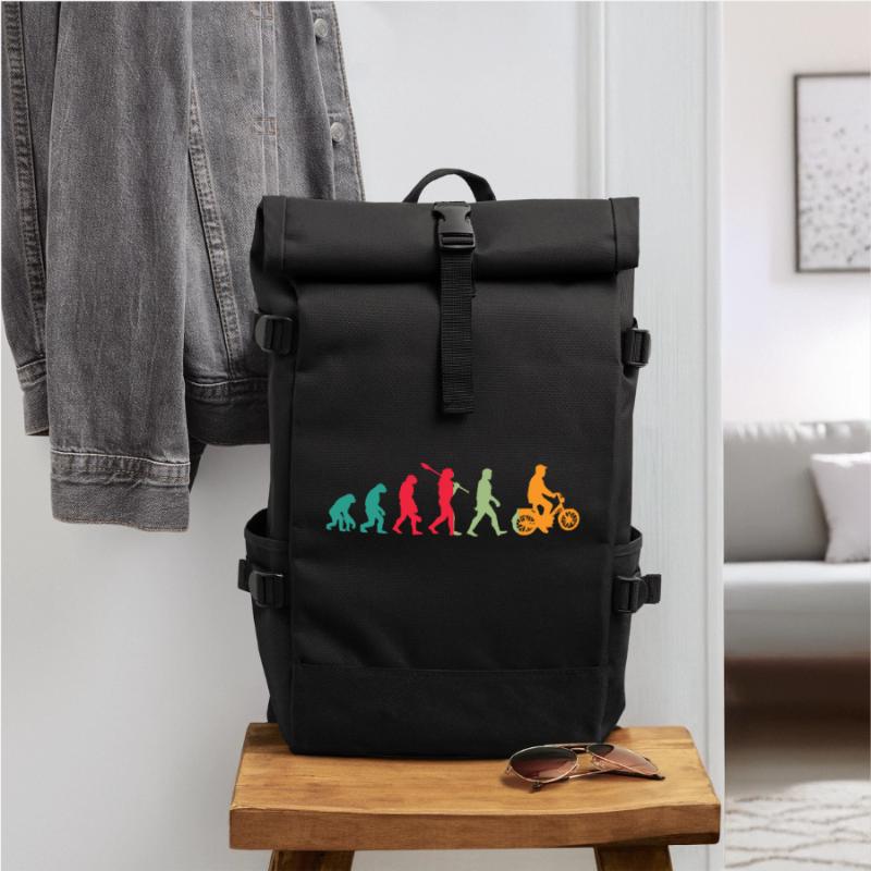 Mofa Evolution Moped Rolltop Rucksack