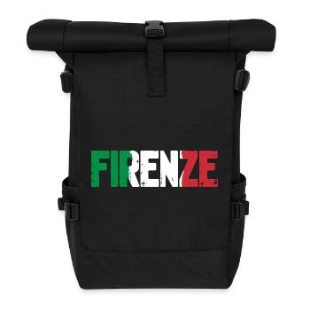 Firenze Italia - Sac à dos roll top - noir - Devant