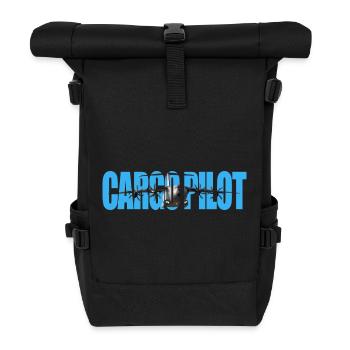 Cargo pilot A-400 - Rolltop Rucksack - Schwarz - Vorne
