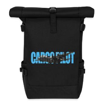 Cargo pilot C-130 - Rolltop Rucksack - Schwarz - Vorne