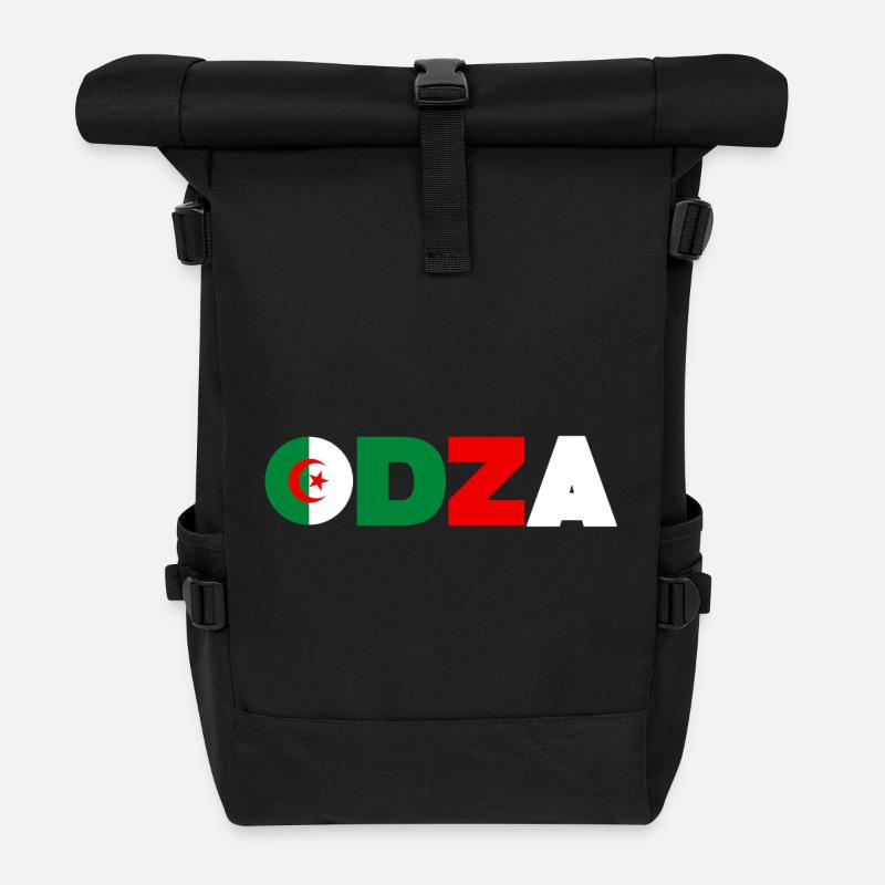 Algérie - Sac à dos roll top - noir