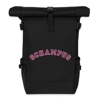 Schampus - Rolltop Rucksack - Schwarz - Vorne