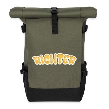 Juge de poste - Sac à dos roll top - olive/noir - Devant