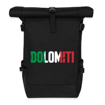 Dolomiti, Italie - Sac à dos roll top - noir - Devant