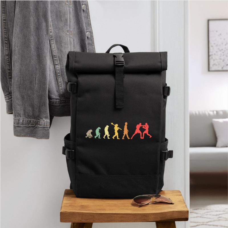 Boxing Evolution Boxing Development Rétro Sac à dos roll top