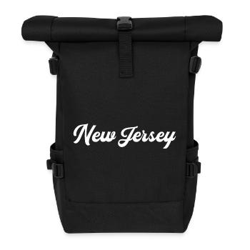 New Jersey - Rolltop Rucksack - Schwarz - Vorne